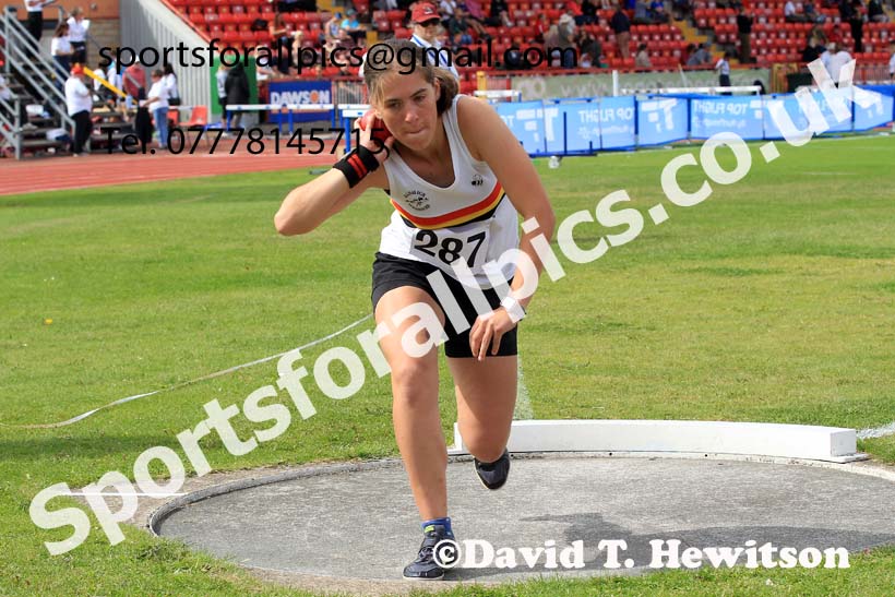 Shot Putt, 2024 Gateshead Tartan Games.  Photo: David T. Hewitson/Sports for All Pics